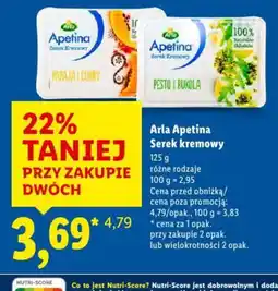 Lidl Arla Apetina Serek kremowy oferta