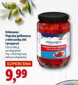 Lidl ERIDANOUS Papryka grillowana z mieszanką ziół i przypraw oferta