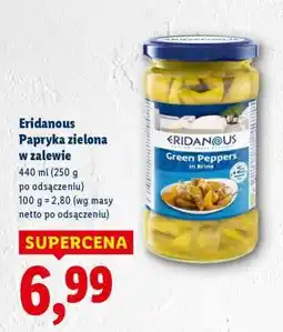 Lidl ERIDANOUS Papryka zielona w zalewie oferta