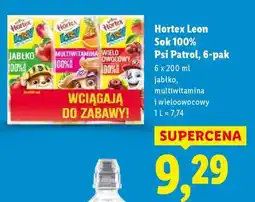 Lidl HORTEX LEON Sok 100% Psi Patrol, 6-pak oferta