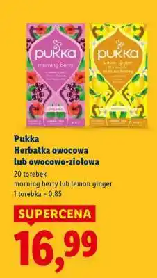 Lidl Pukka Herbatka owocowa lub owocowo-ziołowa oferta