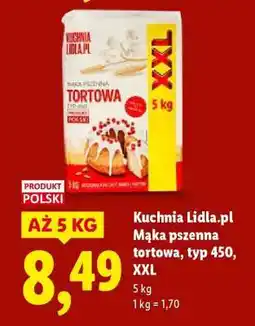 Lidl Kuchnia Lidla.pl Mąka pszenna tortowa, typ 450, XXL oferta