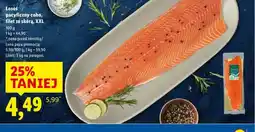 Lidl Losoś pacyficzny coho oferta