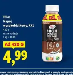 Lidl Pilos Napój wysokobiałkowy oferta