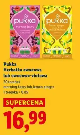 Lidl Pukka Herbatka owocowa oferta