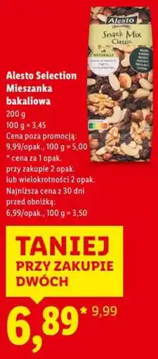 Lidl Alesto Selection Mieszanka bakaliowa oferta