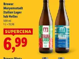 Lidl Browar Maryensztadt Piwo oferta