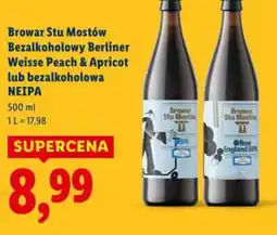 Lidl Browar Stu Mostów Piwo oferta