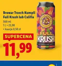 Lidl Browar Trzech Kumpli Full Krush oferta