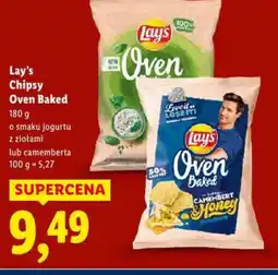 Lidl Lay's Chipsy Oven Baked oferta