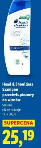 Lidl Head & Shoulders Szampon oferta