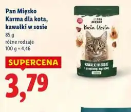 Lidl Pan Mięsko Karma dla kota oferta