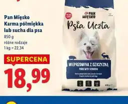 Lidl Pan Mięsko Karma dla psa oferta