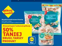 Lidl Krewetki mrożone Ocean Sea (różne rodzaje) oferta