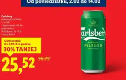Lidl Carlsberg (Ośmiosztuk, 8 x 500 ml) oferta