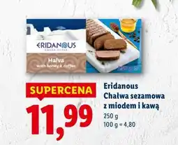 Lidl Eridanous Chałwa sezamowa z miodem i kawą oferta