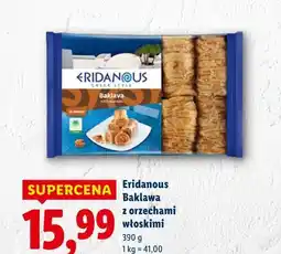 Lidl Eridanous Baklawa z orzechami włoskimi oferta