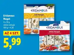 Lidl Eridanous Nugat (4 x 35g) oferta