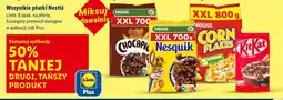 Lidl Nestlé płatki śniadaniowe (Chocapic, Nesquik, Corn Flakes, KitKat) XXL oferta