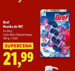 Lidl Bref Kostka do WC (Color Aktiv Świeże kwiaty) oferta