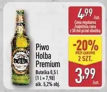 ALDI Piwo Holba Premium (butelka 0.5 l) oferta