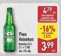 ALDI Piwo Heineken (butelka 0.5 l) oferta