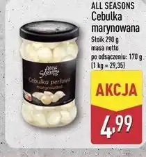 ALDI ALL SEASONS Cebulka marynowana oferta