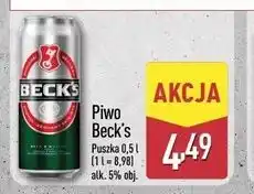 ALDI Piwo Beck's oferta