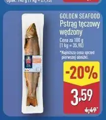ALDI Golden Seafood Pstrąg tęczowy wędzony oferta