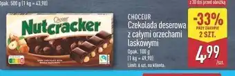 ALDI CHOCEUR Czekolada deserowa z całymi orzechami laskowymi oferta