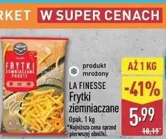 ALDI LA FINESSE Frytki niemieckie oferta