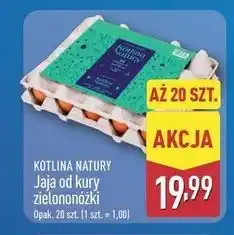 ALDI KOTLINA NATURY Jaja od kury zielononóżki oferta