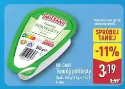 ALDI Milsani Twaróg półtłusty oferta