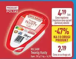 ALDI MILSANI Twaróg tłusty oferta
