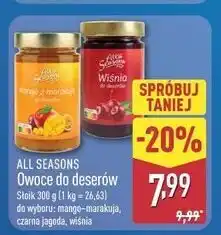 ALDI ALL SEASONS Owoce do deserów oferta