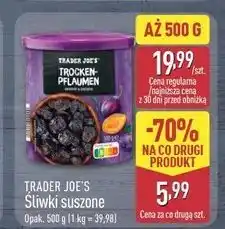 ALDI Trader Joe's Śliwki suszone oferta