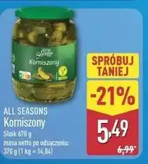 ALDI ALL SEASONS Korniszony oferta