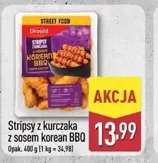 ALDI Stripsy z kurczaka z sosem korean BBQ oferta