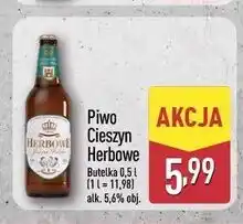 ALDI Piwo Cieszyn Herbowe butelka oferta