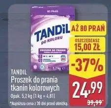ALDI TANDIL Proszek do prania tkanin kolorowych oferta