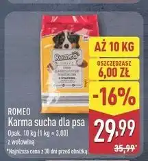ALDI ROMEO Karma sucha dla psa oferta