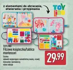 ALDI TOYLINO Filcowa książeczka/tablica montessori oferta
