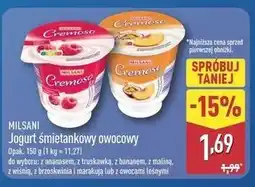 ALDI MILSANI Jogurt śmietankowy owocowy oferta