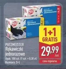 ALDI Putzmeister Rękawiczki jednorazowe 100 szt oferta