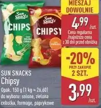 ALDI SUN SNACKS Chipsy oferta
