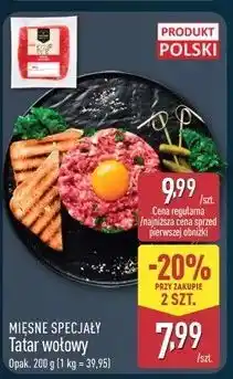 ALDI Tatar wołowy oferta