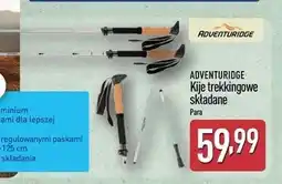 ALDI ADVENTURIDGE Kije trekkingowe składane oferta