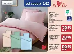 ALDI NOVITESSE Pościel z satyny poliestrowej (różne rozmiary) oferta