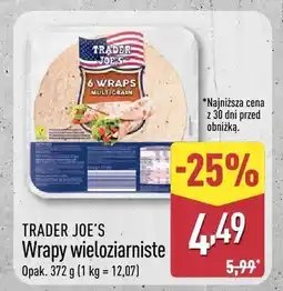 ALDI Wrapy wieloziarniste Trader Joe's oferta