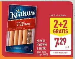 ALDI Parówki z szynki oferta